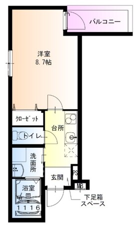 フジパレス出来島EASTⅤ番館の物件間取画像